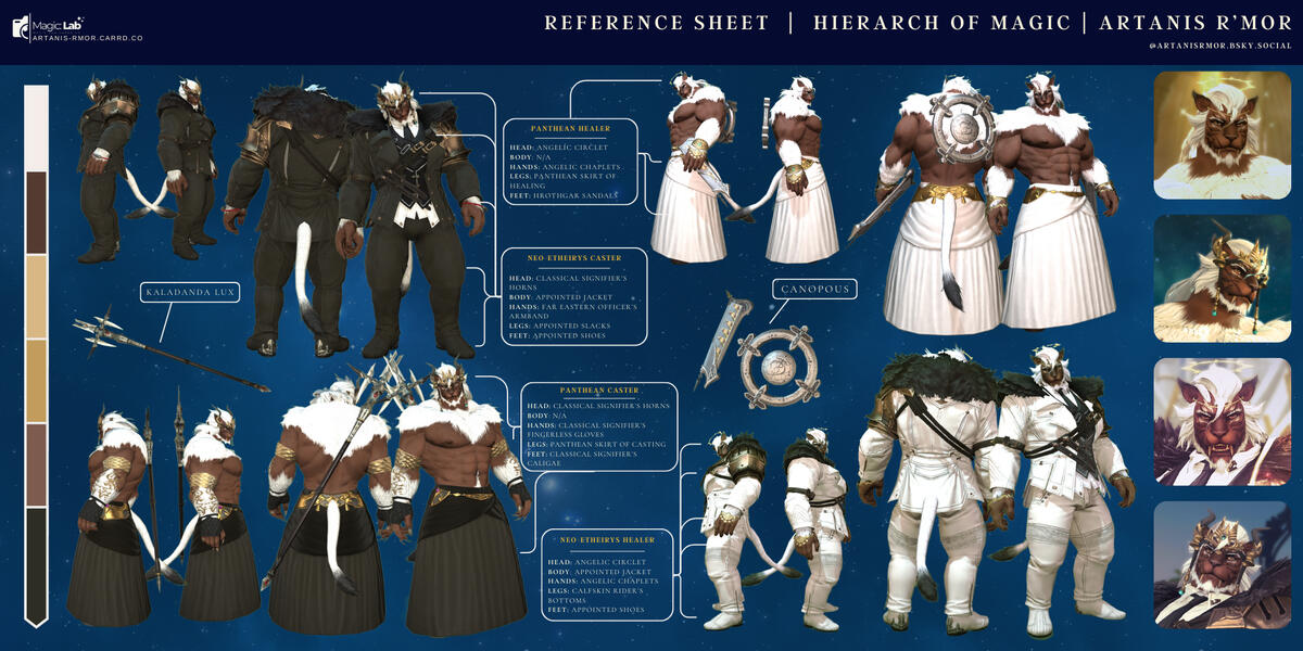 Detailed Reference Sheet: Artanis R'Mor Detailed Reference Sheet: Artanis R'Mor