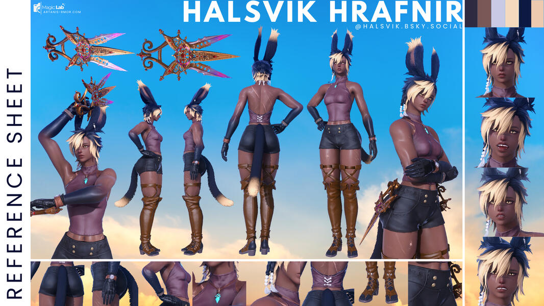 Classic Ref Sheet: Halsvik Hrafnir