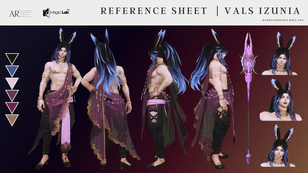 Classic Ref Sheet: Vals Izunia Classic Ref Sheet: Vals Izunia