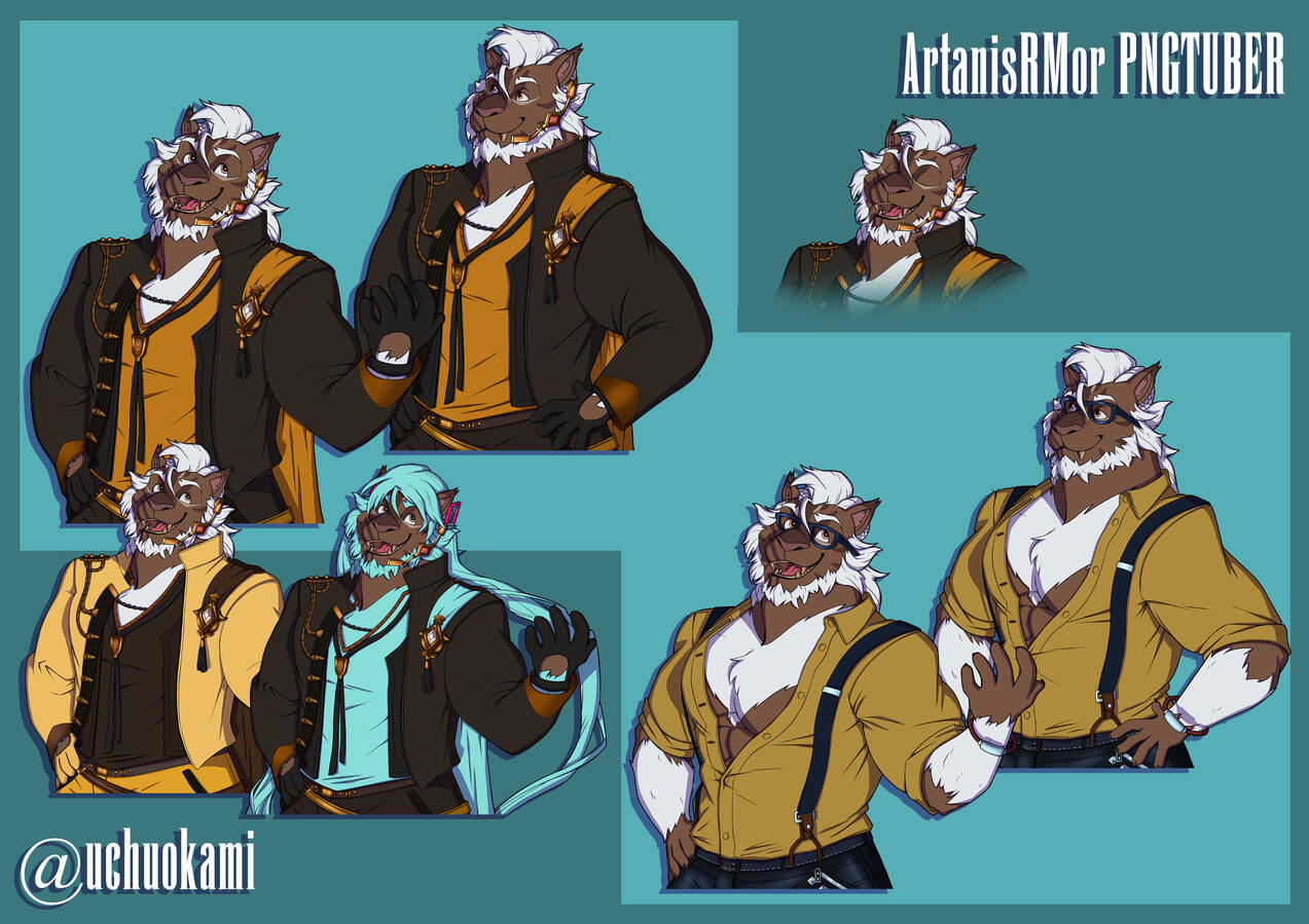 Seneschal + Mikutanis PNGTuber by Kami